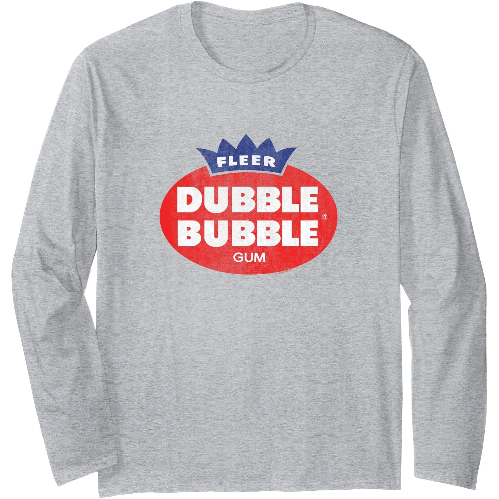 Dubble Bubble Classic Oval Logo Long Sleeve T-Shirt