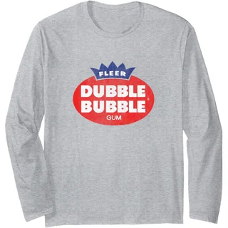Dubble Bubble Classic Oval Logo Long Sleeve T-Shirt