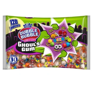Dubble Bubble Ghoul's Gum Halloween Mix, 120 Pieces