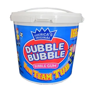 Dubble Bubble Team Tub, 165 Pieces on Dubble-Bubble.net