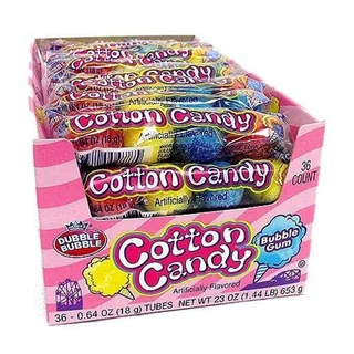 Dubble Bubble Cotton Candy Gumball Tubes, Box of 36 on Dubble-Bubble.net